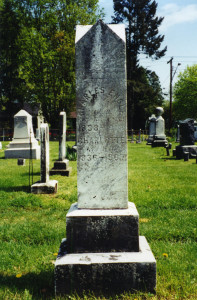 Charles and Charlotte Engle Gravestone